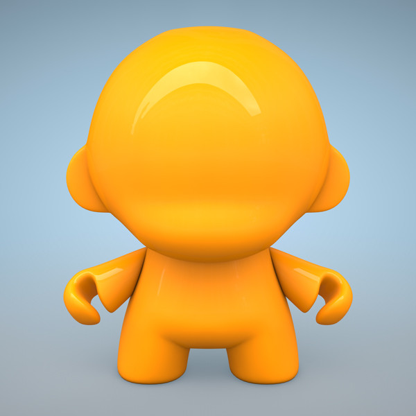 vinyl toy munny 3d model - Munny by Tomas Sinkunas